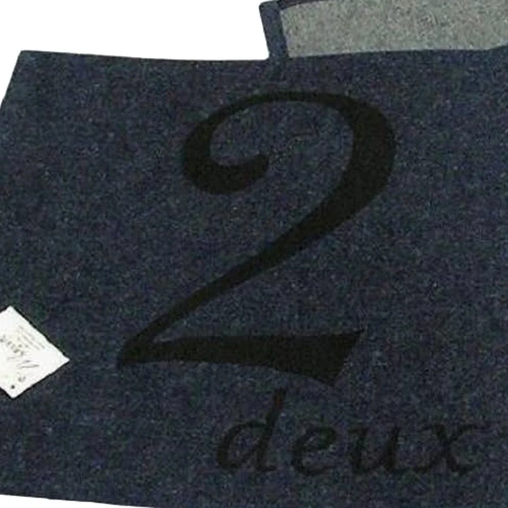 Country French Table Runner Deux 2 Farmhouse Denim Cotton Made in USA 72